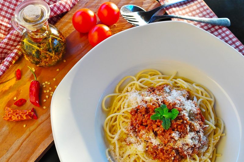 Quick and tasty spaghetti bolognese