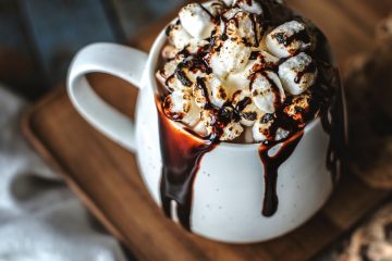 Hot chocolate with toasted marshmallows recipe