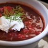 borsht (Russian beetroot soup) recipe